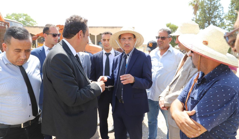 Sliana : le ministre de l'Agriculture appelle  protger la rcolte de crales